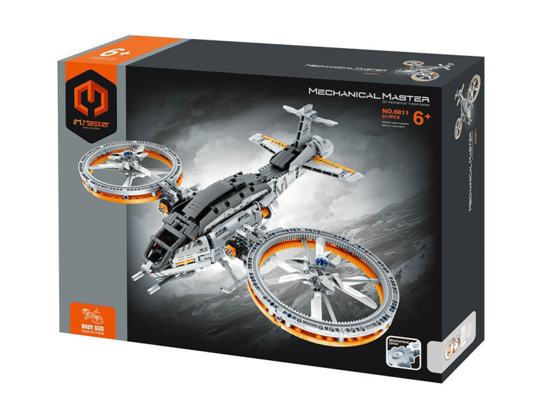 iM.Master Stavebnice vrtuník s mechanickým pohonem